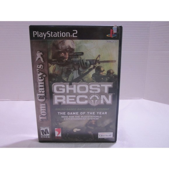 Tom Clancy's Ghost Recon Sony Playstation 2 PS2 Complete With Manual - Picture 1 of 4